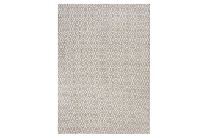 Flatvevd matte Nur Wool Dream 80x150 cm Grå/Elfenben - Flair Rugs - Tekstiler & tepper - Teppe & matte - Flatvevde tepper