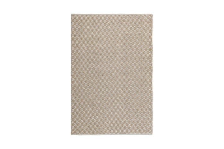 Matte 140 x 200 cm beige AKBEZ - Beige - Tekstiler & tepper - Teppe & matte - Flatvevde tepper