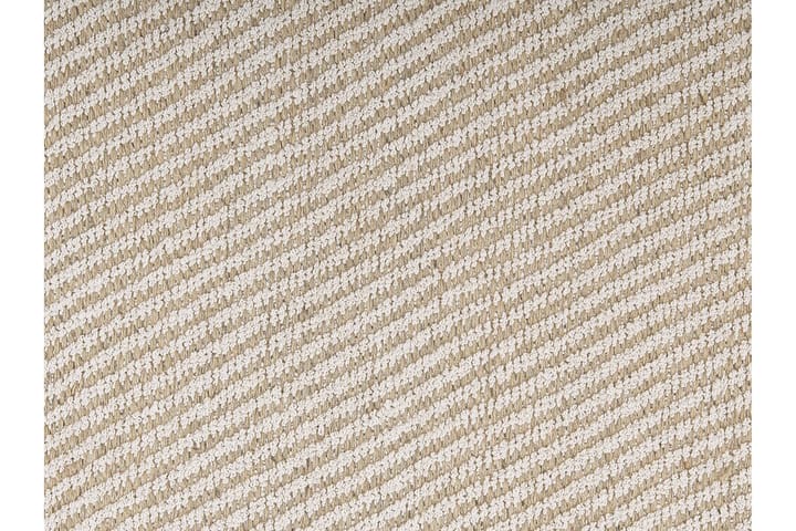 Matte 140 x 200 cm beige ALADAG - Beige - Tekstiler & tepper - Teppe & matte - Flatvevde tepper