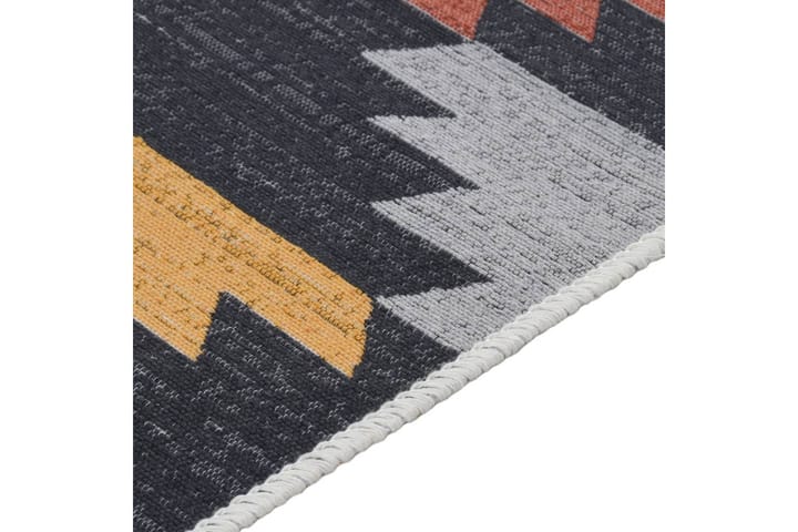 Teppe flerfarget 160x230 cm bomull - Flerfarget - Tekstiler & tepper - Teppe & matte - Moderne matte - Bomullsmatter