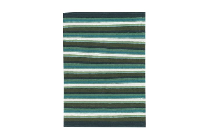 Bomullsmatta Strip 50x80 cm Salvia - ETOL - Tekstiler & tepper - Teppe & matte - Moderne matte - Filletepper