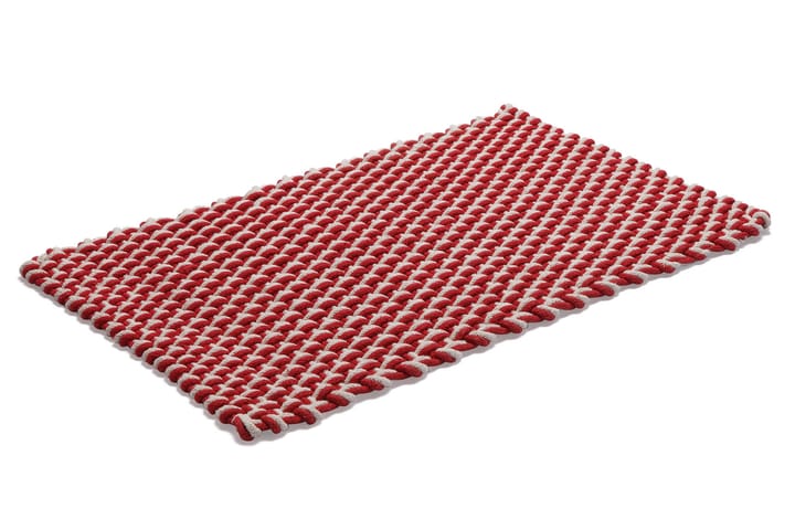 Bomullsmatte Rope 70x160 Natur/Rød - Etol - Tekstiler & tepper - Teppe & matte - Moderne matte - Filleryer
