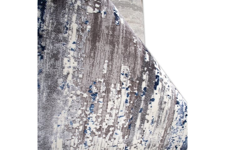 Inngangsmatte Battal 120x700 cm - Grå/Blå/Akryl - Tekstiler & tepper - Teppe & matte - Moderne matte - Gangmatter