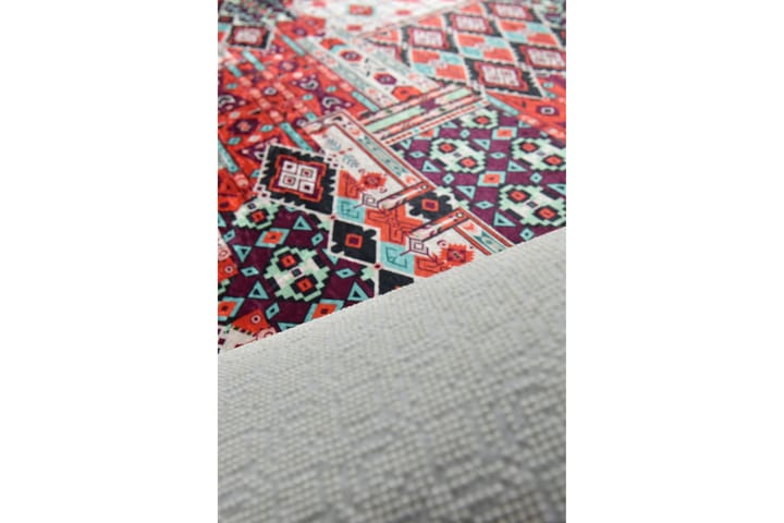 Inngangsmatte Chasmin 80x300 cm - Flerfarget/Fløyel - Tekstiler & tepper - Teppe & matte - Moderne matte - Gangmatter