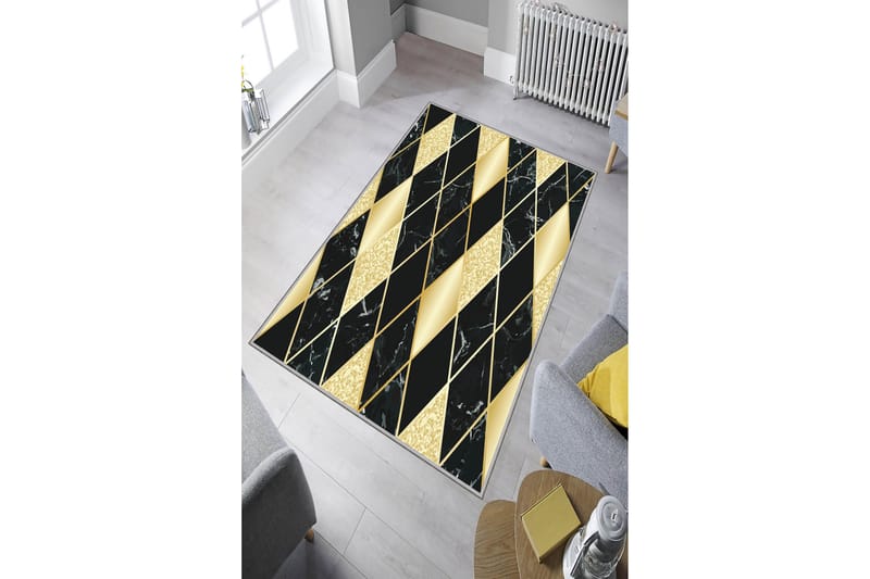 Inngangsmatte Narinsah 80x300 cm - Flerfarget - Tekstiler & tepper - Teppe & matte - Moderne matte - Gangmatter