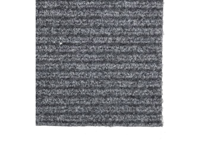 Smussfangende teppeløper grå 100x250 cm - Grå - Tekstiler & tepper - Teppe & matte - Moderne matte - Gangmatter