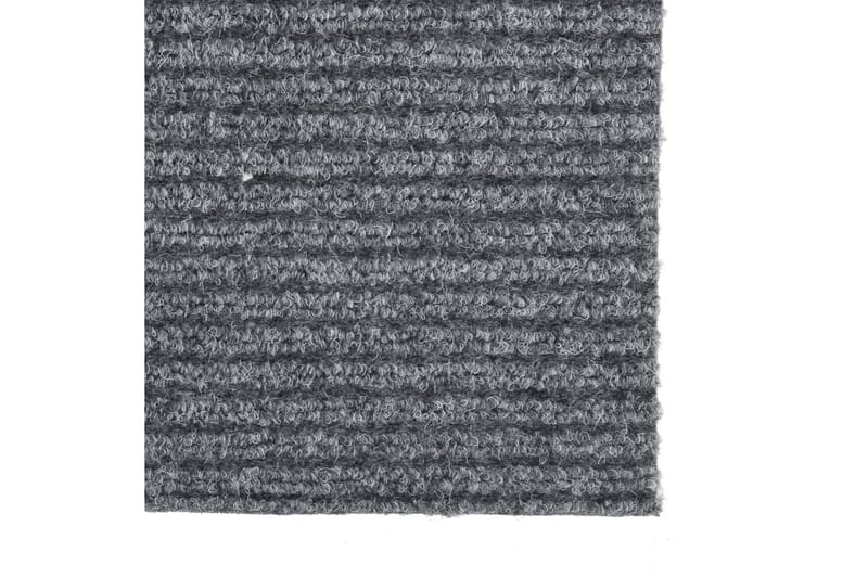 Smussfangende teppeløper grå 100x250 cm - Grå - Tekstiler & tepper - Teppe & matte - Moderne matte - Gangmatter