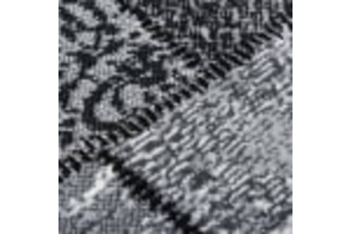 Teppeløper BCF grå med blokkmønster 60x500 cm - Grå - Tekstiler & tepper - Teppe & matte - Moderne matte - Gangmatter