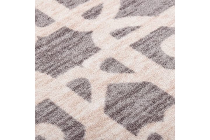 Teppeløper brun 80x300 cm - Tekstiler & tepper - Teppe & matte - Moderne matte - Gangmatter
