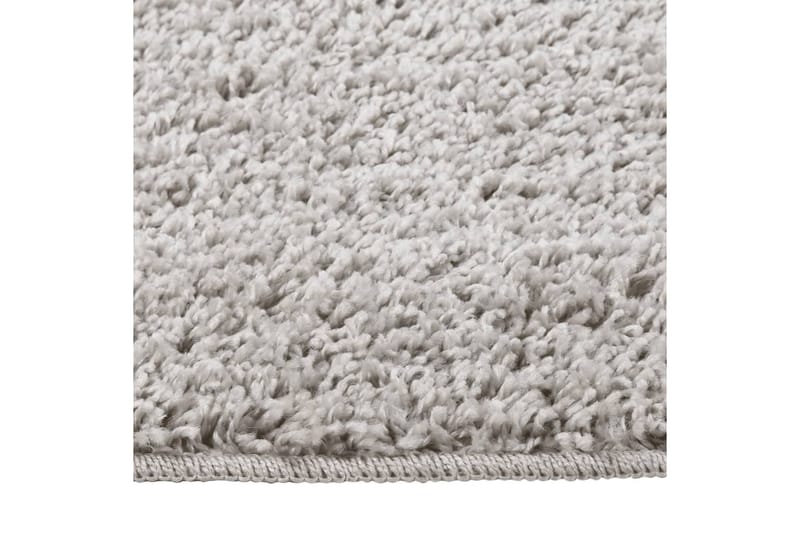 Flossteppe lysegrå 80x150 cm sklisikkert - Grå - Tekstiler & tepper - Teppe & matte - Moderne matte - Ryetepper