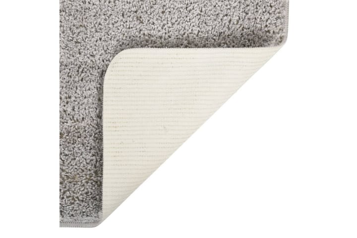 Flossteppe lysegrå 80x150 cm sklisikkert - Grå - Tekstiler & tepper - Teppe & matte - Moderne matte - Ryetepper
