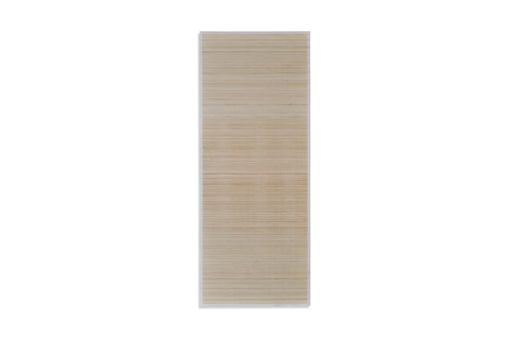 Bambusteppe 100x160 naturell - Brun - Tekstiler & tepper - Teppe & matte - Moderne matte - Jutematter & hampematter