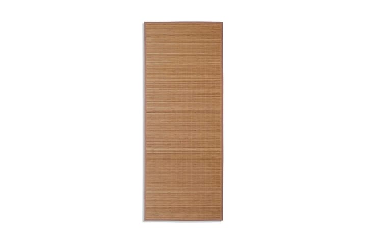 Bambusteppe 160x230 brun - Brun - Tekstiler & tepper - Teppe & matte - Moderne matte - Jutematter & hampematter