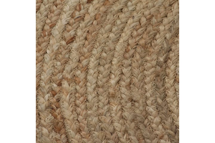 Teppe flettet jute 150 cm rund - Beige - Tekstiler & tepper - Teppe & matte - Moderne matte - Sisaltepper