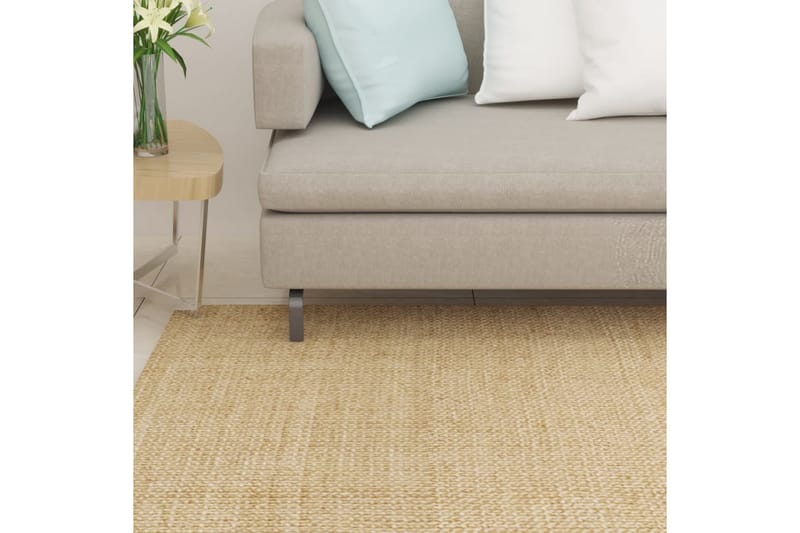 Teppe naturlig sisal 80x100 cm - Brun - Tekstiler & tepper - Teppe & matte - Moderne matte - Sisaltepper