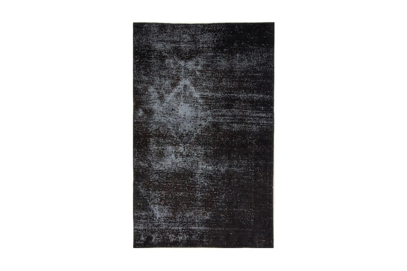 Håndknyttet Vintage Matte Ull Mørkegrå 100x156 cm - Mørkegrå - Tekstiler & tepper - Teppe & matte - Moderne matte - Ullteppe