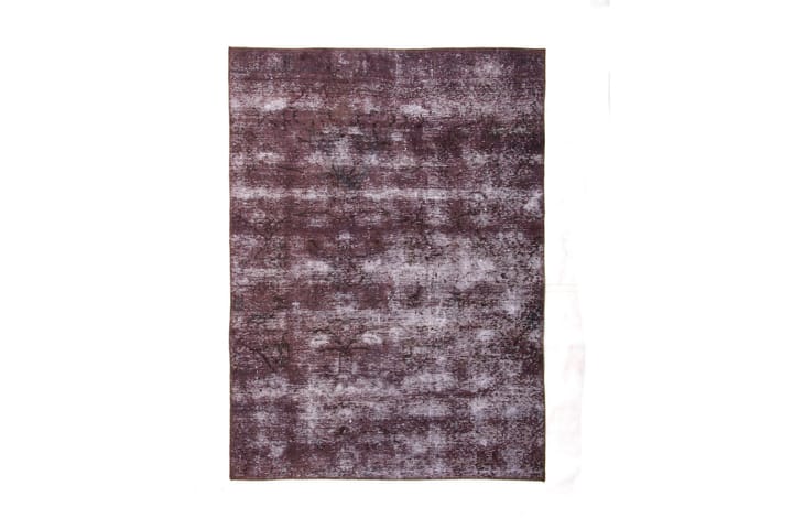 Håndknyttet Vintage Matte Ull Mørkelilla 122x168 cm - Mørkelilla - Tekstiler & tepper - Teppe & matte - Moderne matte - Ullteppe