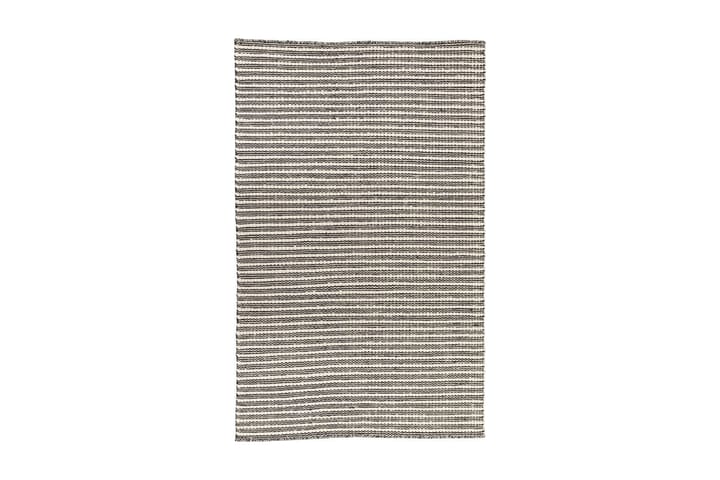 Matte Newton 140x200 - Offwhite|Mørkgrå - Tekstiler & tepper - Teppe & matte - Moderne matte - Ullteppe