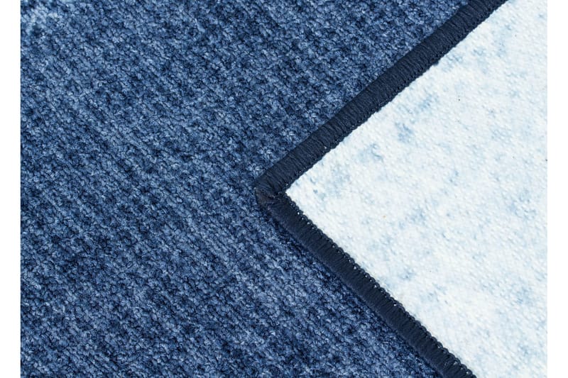 Gulvteppe Trendy Blå - 133x190 cm - Tekstiler & tepper - Teppe & matte - Moderne matte - Wiltontepper