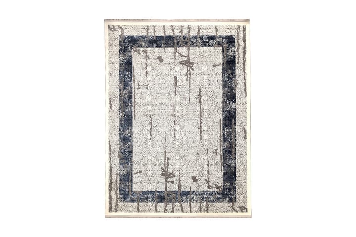 Matte Battal 150x230 cm - Grå/Blå/Akryl - Tekstiler & tepper - Teppe & matte - Moderne matte - Wiltontepper