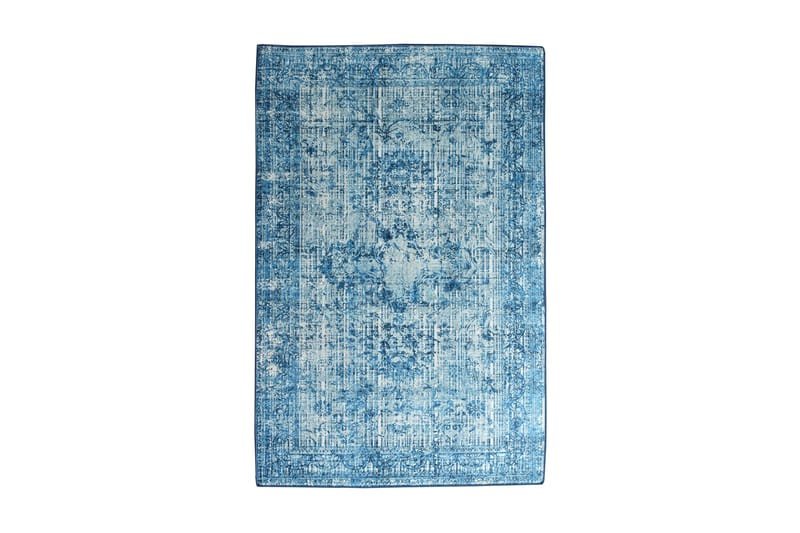Matte Corabel 120x180 cm - Blå / Fløyel - Tekstiler & tepper - Teppe & matte - Moderne matte - Wiltontepper