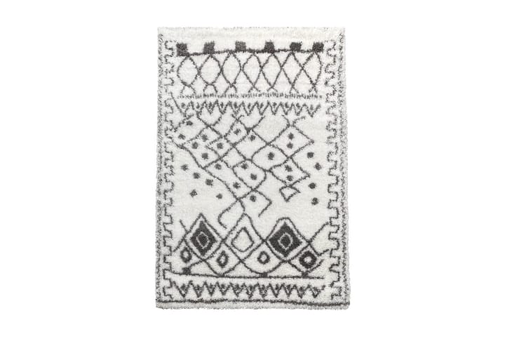 Matte Rubinas 120x180 cm - Hvit/Grå - Tekstiler & tepper - Teppe & matte - Små tepper