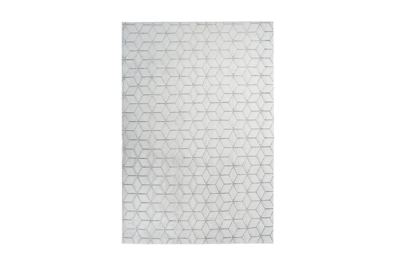 Matte Skeardpat Ryti 120x160 cm Hvit/Antrasitt - D-Sign - Tekstiler & tepper - Teppe & matte - Moderne matte - Wiltontepper