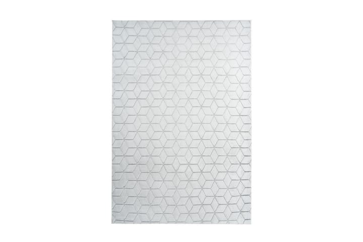 Matte Skeardpat Ryti 120x160 cm Hvit/Gråblå - D-Sign - Tekstiler & tepper - Teppe & matte - Moderne matte - Wiltontepper