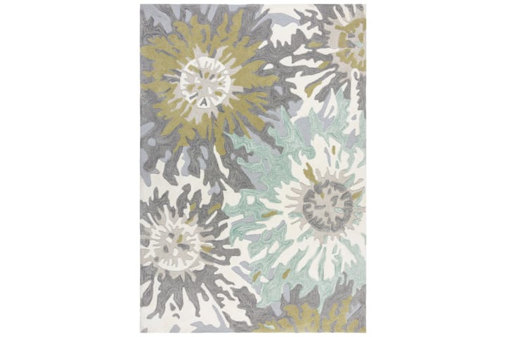 Matte Zest Soft Floral 120x170 cm Grønn - Flair Rugs - Tekstiler & tepper - Teppe & matte - Moderne matte - Wiltontepper