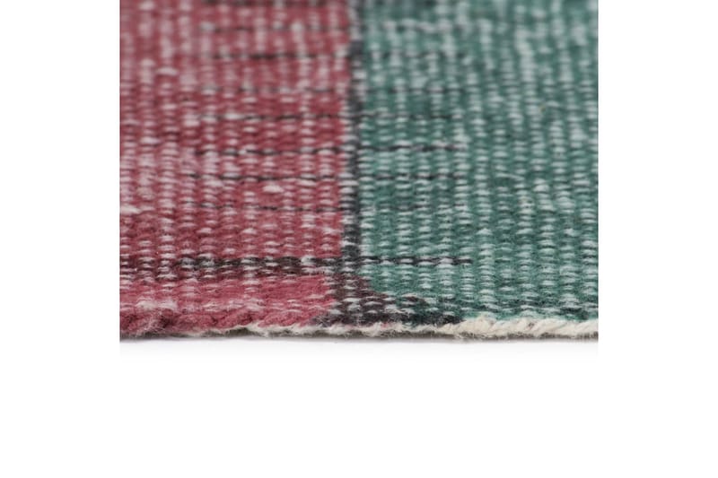 Håndvevd kelim-teppe bomull 160x230 cm trykt flerfarget - Tekstiler & tepper - Teppe & matte - Orientalske tepper - Kelimtepper
