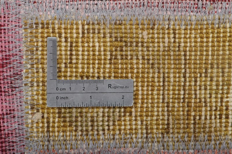 Håndknyttet Lappeteppe Ull/Garn Flerfarget 172x239 cm - Flerfarget - Tekstiler & tepper - Teppe & matte - Orientalske tepper - Patchwork tepper