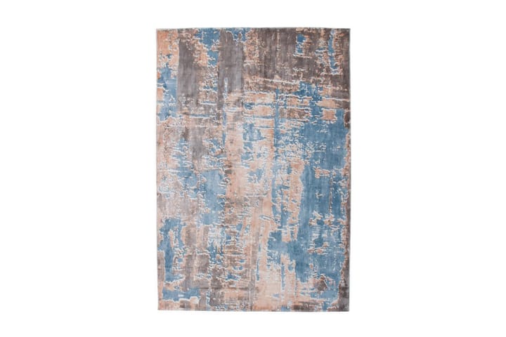 Matte Virsladewich Gool 130x190 cm Blå - D-Sign - Tekstiler & tepper - Teppe & matte - Orientalske tepper - Patchwork tepper
