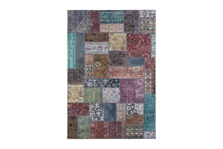 Patchworkmatte Patchworks 240x330 cm - Flerfarget - Tekstiler & tepper - Teppe & matte - Orientalske tepper - Patchwork tepper