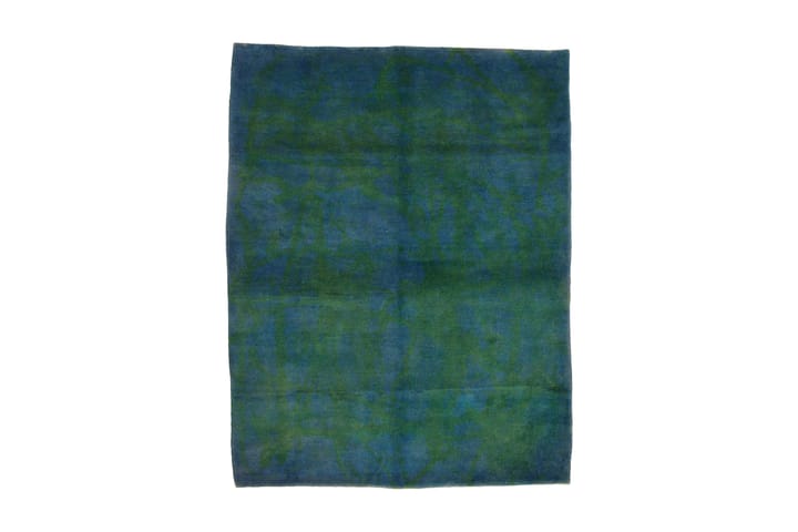 Håndknyttet Gabbeh Shiraz Ull Grønn/Blå 150x195 cm - Blå | Grønn - Tekstiler & tepper - Teppe & matte - Orientalske tepper
