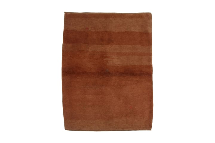 Håndknyttet Gabbeh Shiraz Ull Oransje 105x140cm - Oransje - Tekstiler & tepper - Teppe & matte - Orientalske tepper