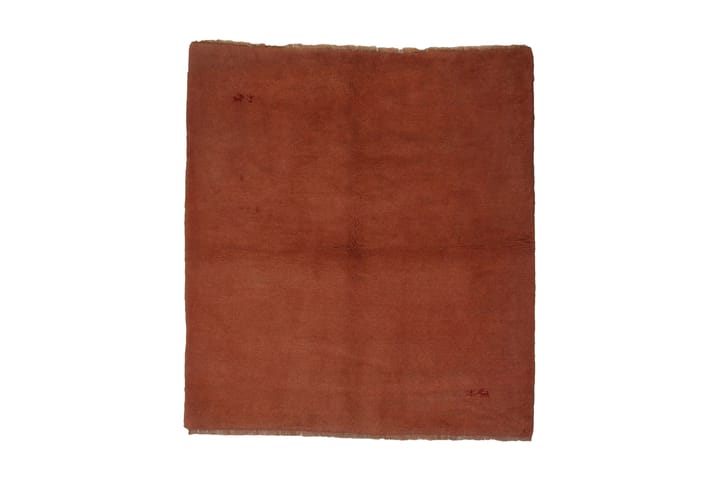 Håndknyttet Gabbeh Shiraz Ull Oransje 160x175cm - Oransje - Tekstiler & tepper - Teppe & matte - Orientalske tepper