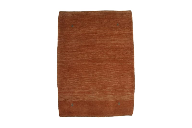 Håndknyttet Gabbeh Shiraz Ull Oransje 87x126cm - Oransje - Tekstiler & tepper - Teppe & matte - Orientalske tepper - Persisk matte