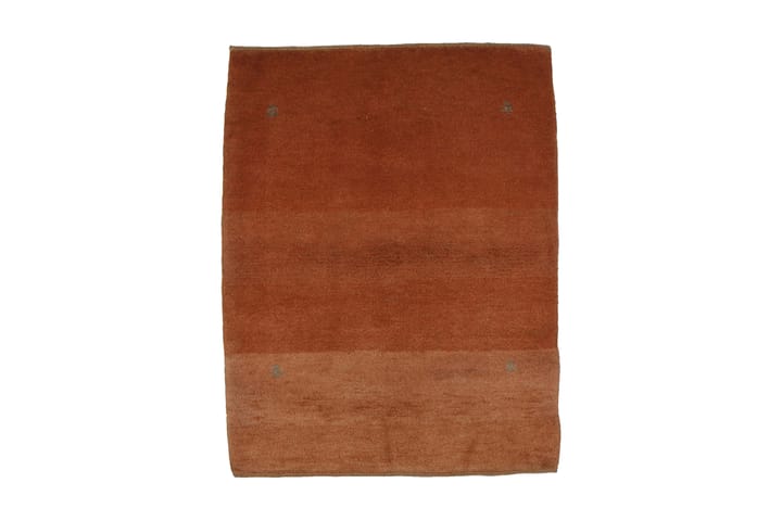 Håndknyttet Gabbeh Shiraz Ull Oransje 88x115cm - Oransje - Tekstiler & tepper - Teppe & matte - Orientalske tepper