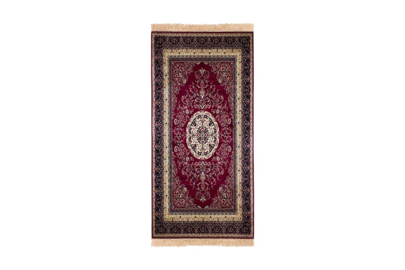Matte Casablanca Medallion 80x450 - Rød - Tekstiler & tepper - Teppe & matte - Orientalske tepper