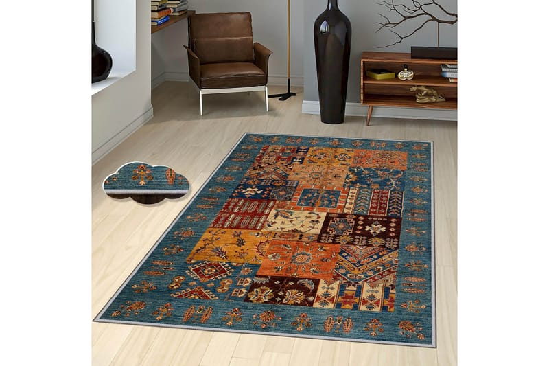 Matte Homefesto 100x200 cm - Multifarge - Tekstiler & tepper - Teppe & matte - Orientalske tepper - Persisk matte