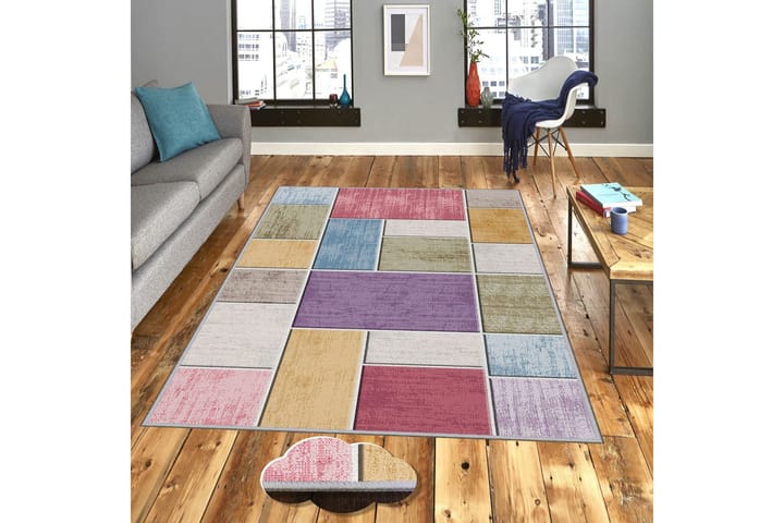 Matte Homefesto 120x180 cm - Multifarge - Tekstiler & tepper - Teppe & matte - Små tepper