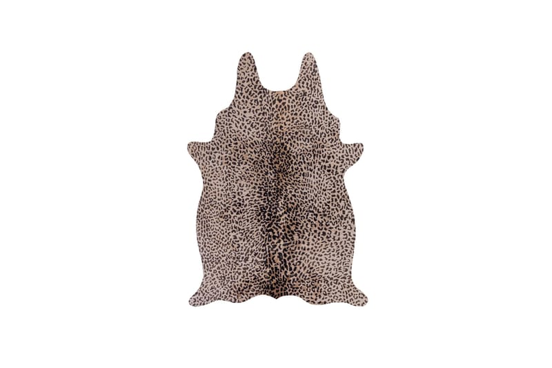 Faux Animal Leopard Print 155x195 cm Brun/Natur - Flair Rugs - Tekstiler & tepper - Teppe & matte - Skinn & pelstepper - Kuskinn