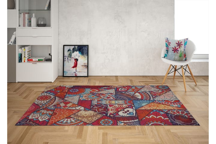 Matte Casen 80x150 cm - Flerfarget - Tekstiler & tepper - Teppe & matte - Små tepper