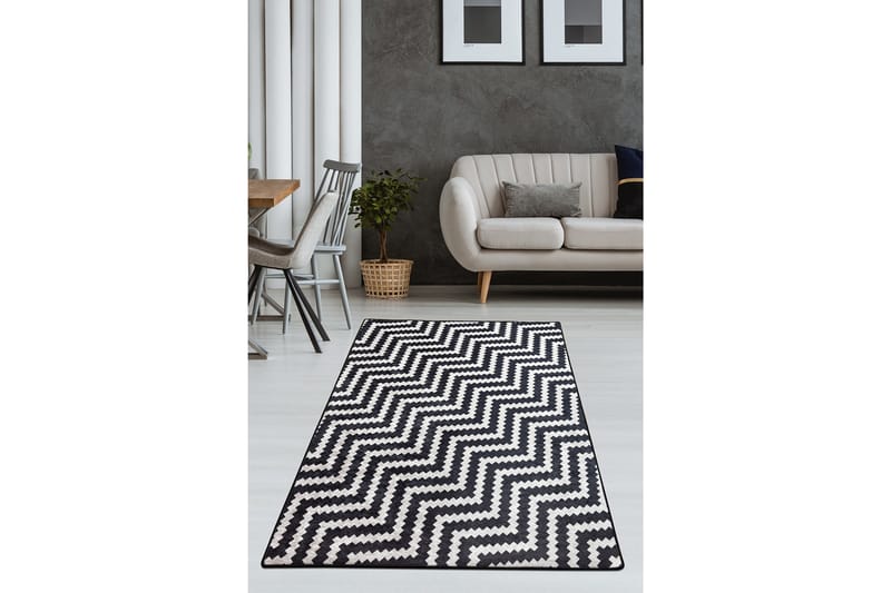 Matte Chilai 80x200 cm - Svart / Hvit - Tekstiler & tepper - Teppe & matte - Små tepper