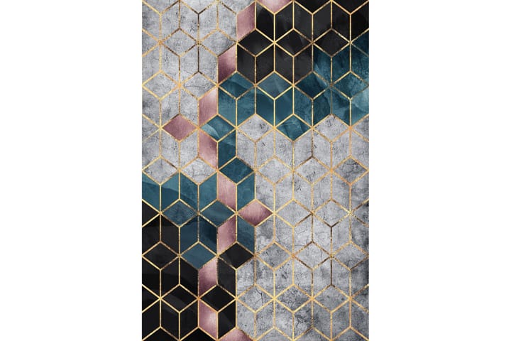 Matte Homefesto 80x150 cm - Multifarget - Tekstiler & tepper - Teppe & matte - Små tepper