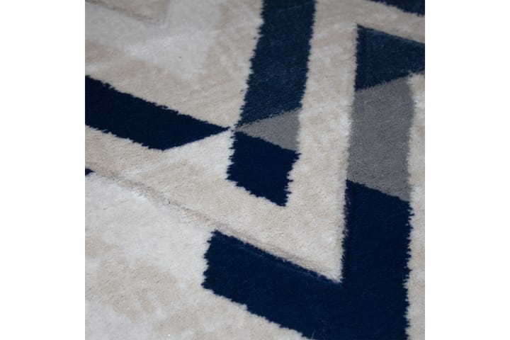 Matte Rubinas 80x150 cm - Blå/Kremhvit/Beige - Tekstiler & tepper - Teppe & matte - Små tepper