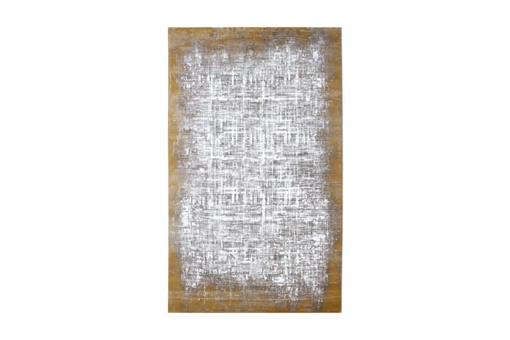 Matte Tacettin 80x150 cm - Gul / Grå - Tekstiler & tepper - Teppe & matte - Moderne matte - Gangmatter
