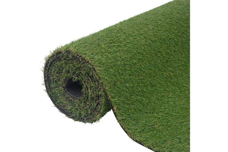Kunstgress 0,5x5 m/20 mm grønn - grønn - Tekstiler & tepper - Teppe & matte - Spesialmatte - Nålefiltmatter & kunstgressmatter