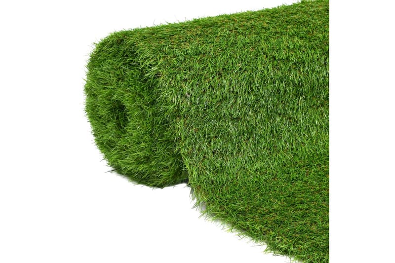 Kunstgress 0,5x5 m/40 mm grønn - grønn - Tekstiler & tepper - Teppe & matte - Spesialmatte - Nålefiltmatter & kunstgressmatter