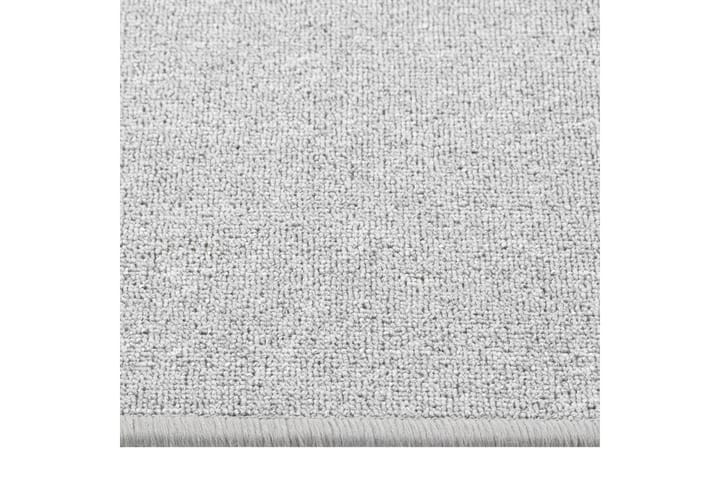 Teppeløper lysegrå 50x250 cm - Grå - Tekstiler & tepper - Teppe & matte - Spesialmatte - Trappetrinnstepper